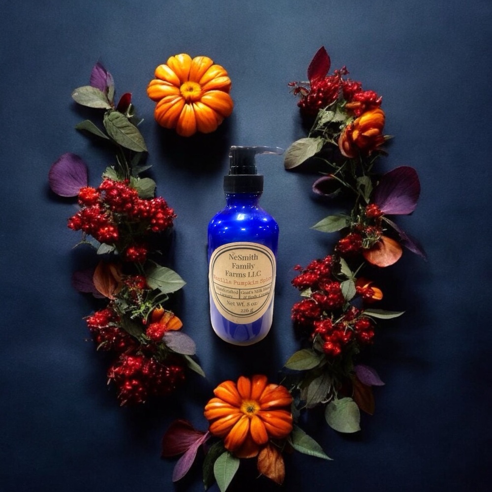 Triple Butter Goat’s Milk Hand and Body Cream in Vanilla Pumpkin Spice